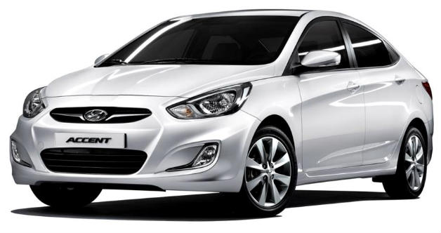 Hyundai Accent Blue  Automatic